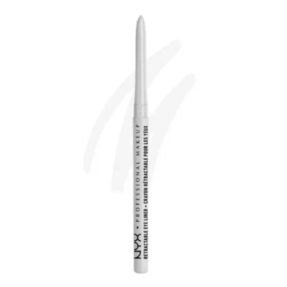 NYX Retractable Eye Liner Waterproof White 3‎ Pack Epic Wear Liner Stick MPE01
